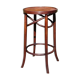 Stool bar bistro Cambier in curved wood