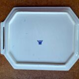 Large earthenware dish Gien France