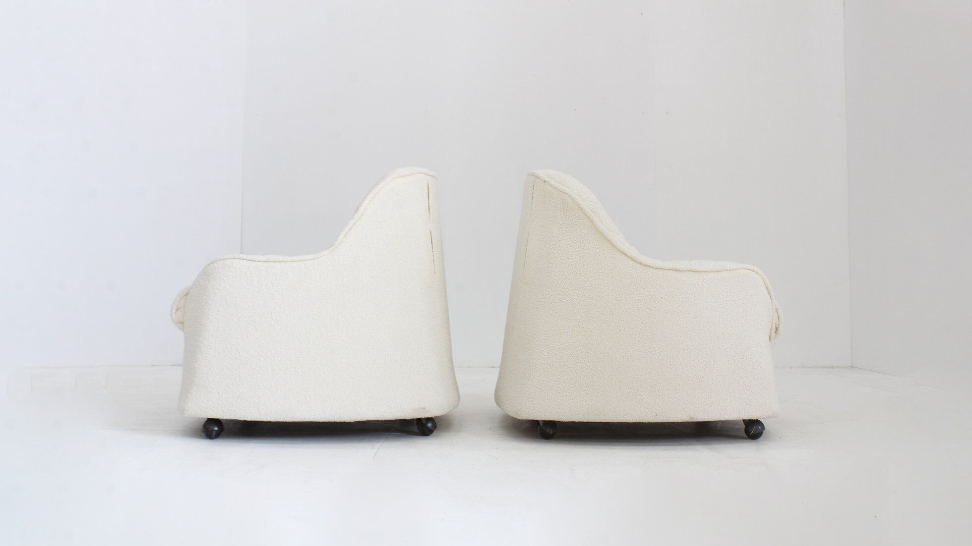 Set of Ciprea armchairs by Afra and Tobia Scarpa for Cassina, 1960s