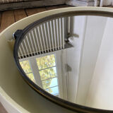 Round mirror Allibert model A41 Space Age 1970
