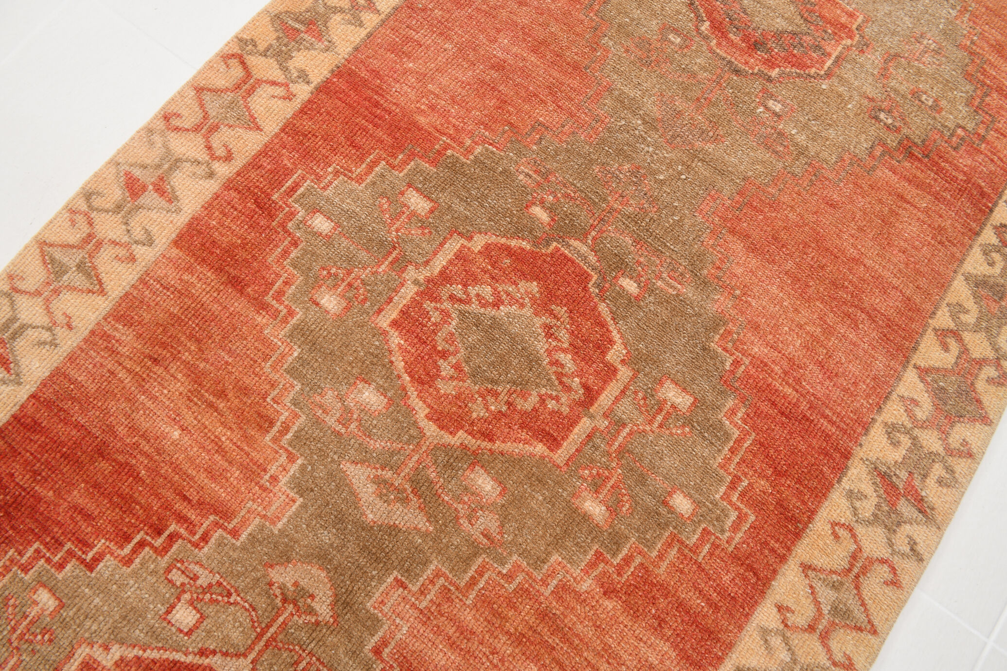 3x14 Extra Long Stair Turkish Runner, 92x425Cm