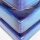 Cari Zalloni vase for Steuler, model 5101, Blue Space Age Ceramic