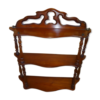 Mahogany shelf