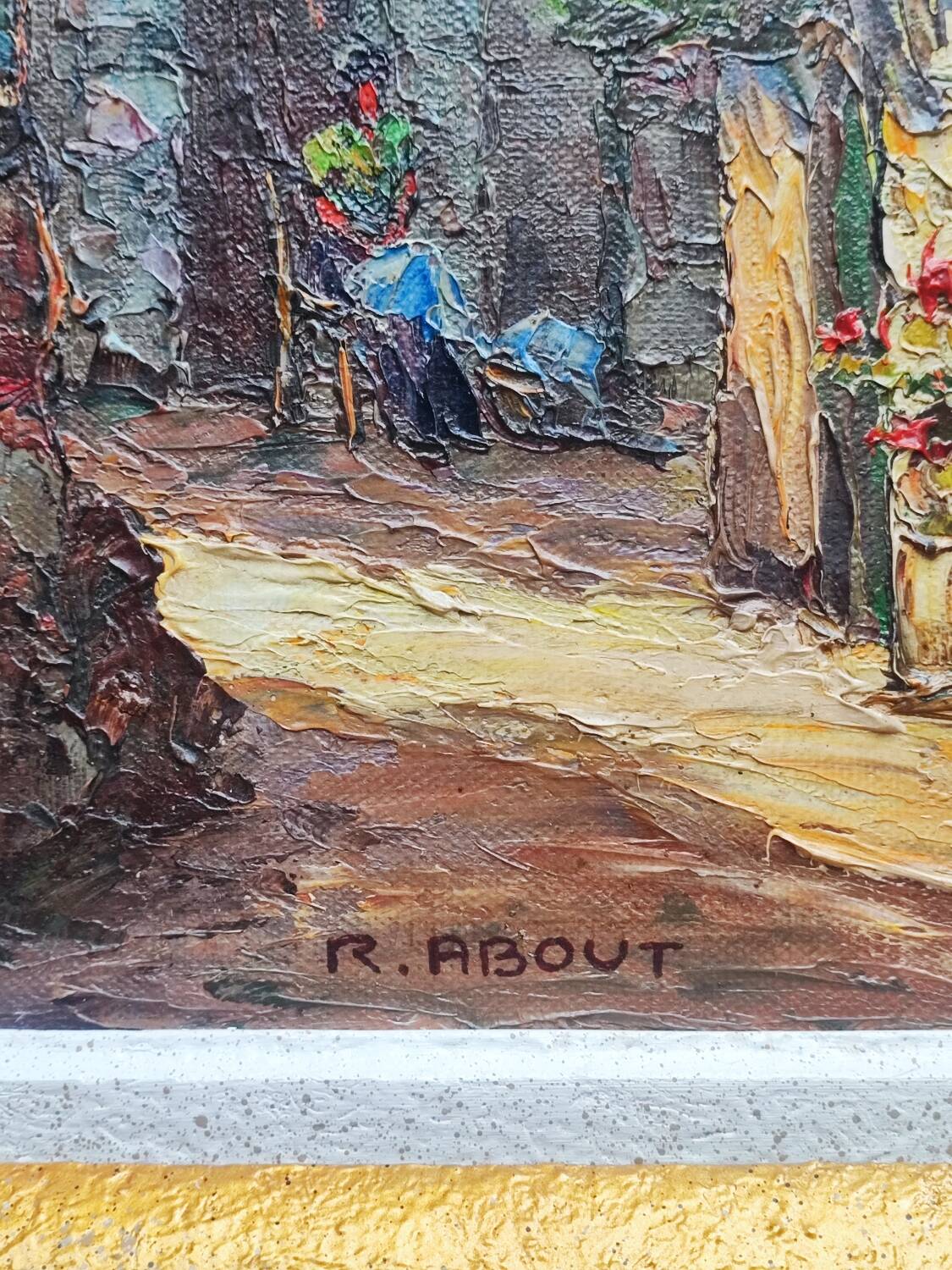 Oil painting - by Raoul About