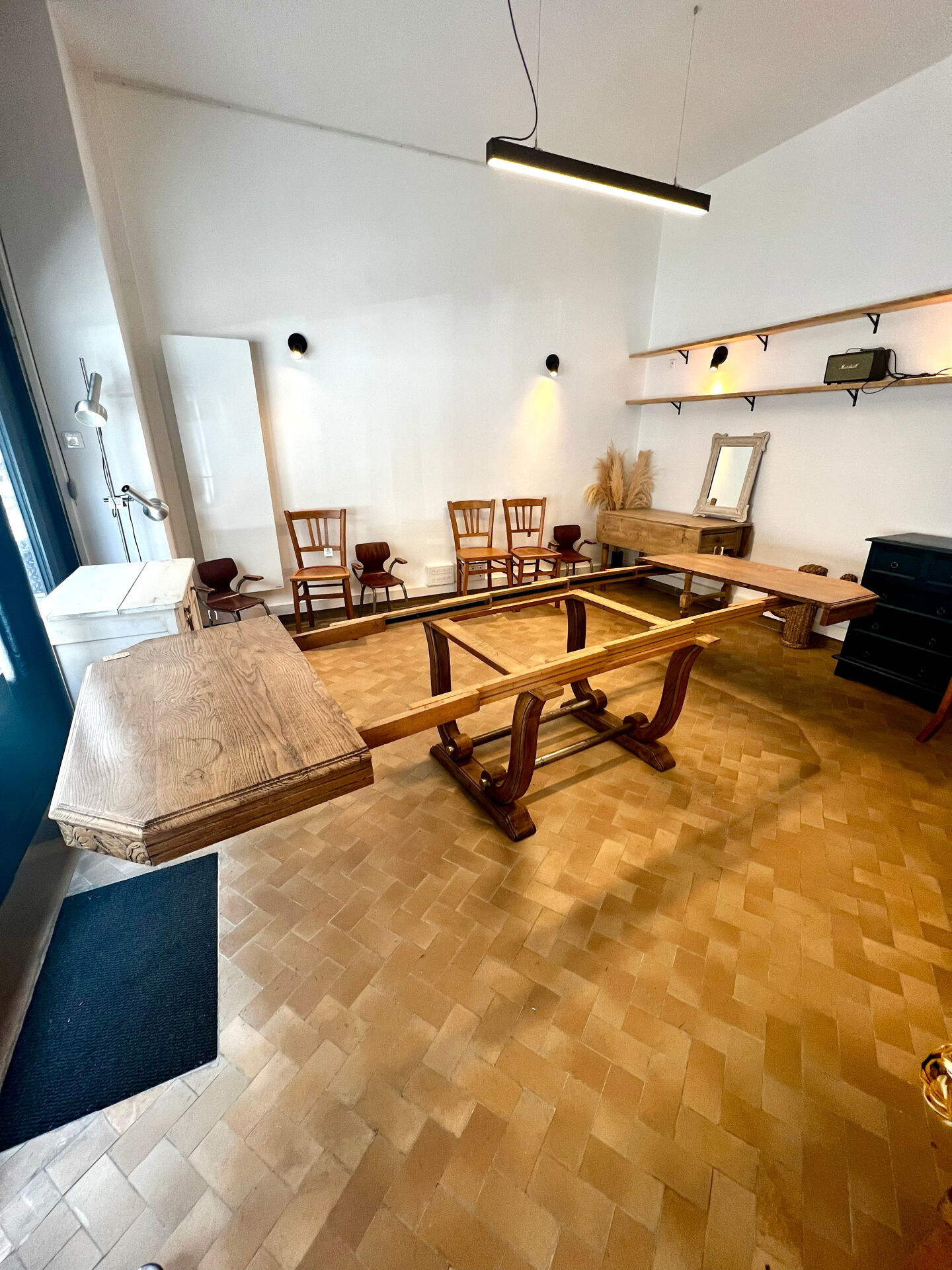 Renovated Art Deco dining table
