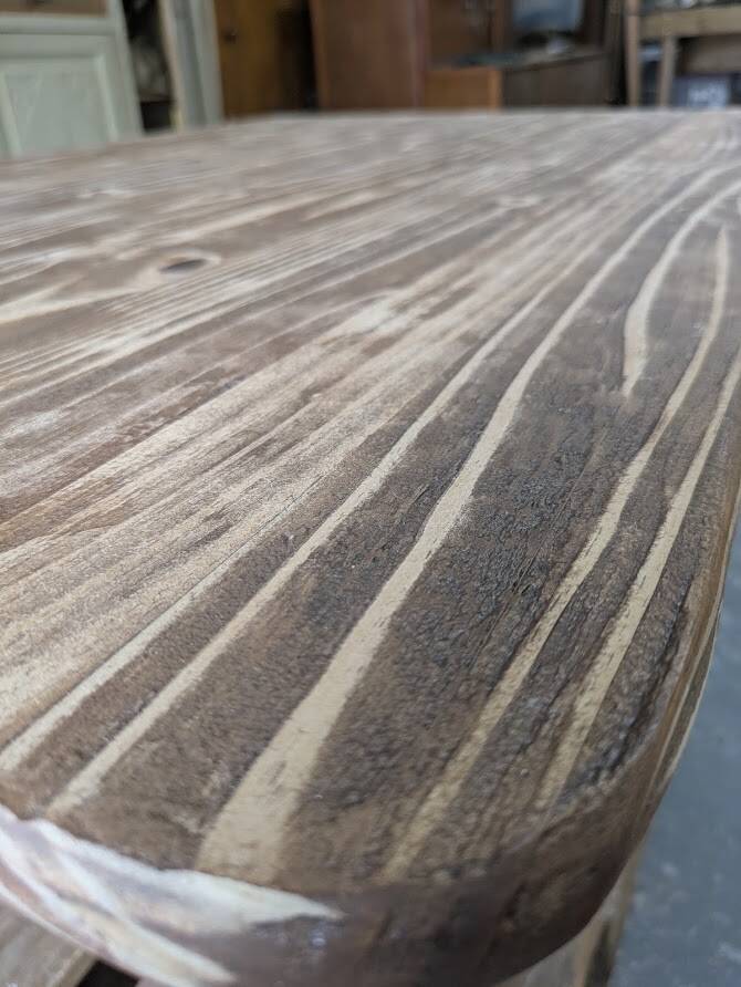 Rustic coffee table