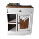 Bedside table, Art Deco side furniture