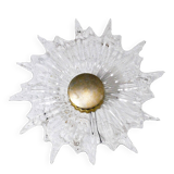 Glass wall light, 1960s