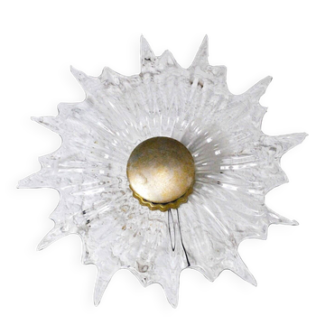 Applique en verre, années 60