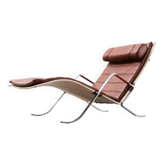 Preben Fabricius & Jorgen Kastholm Grasshopper Lounge Chair for Kill Germany 1967