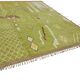 Handmade Turkish One of a Kind 280 cm x 374 cm Green Wool Carpet
