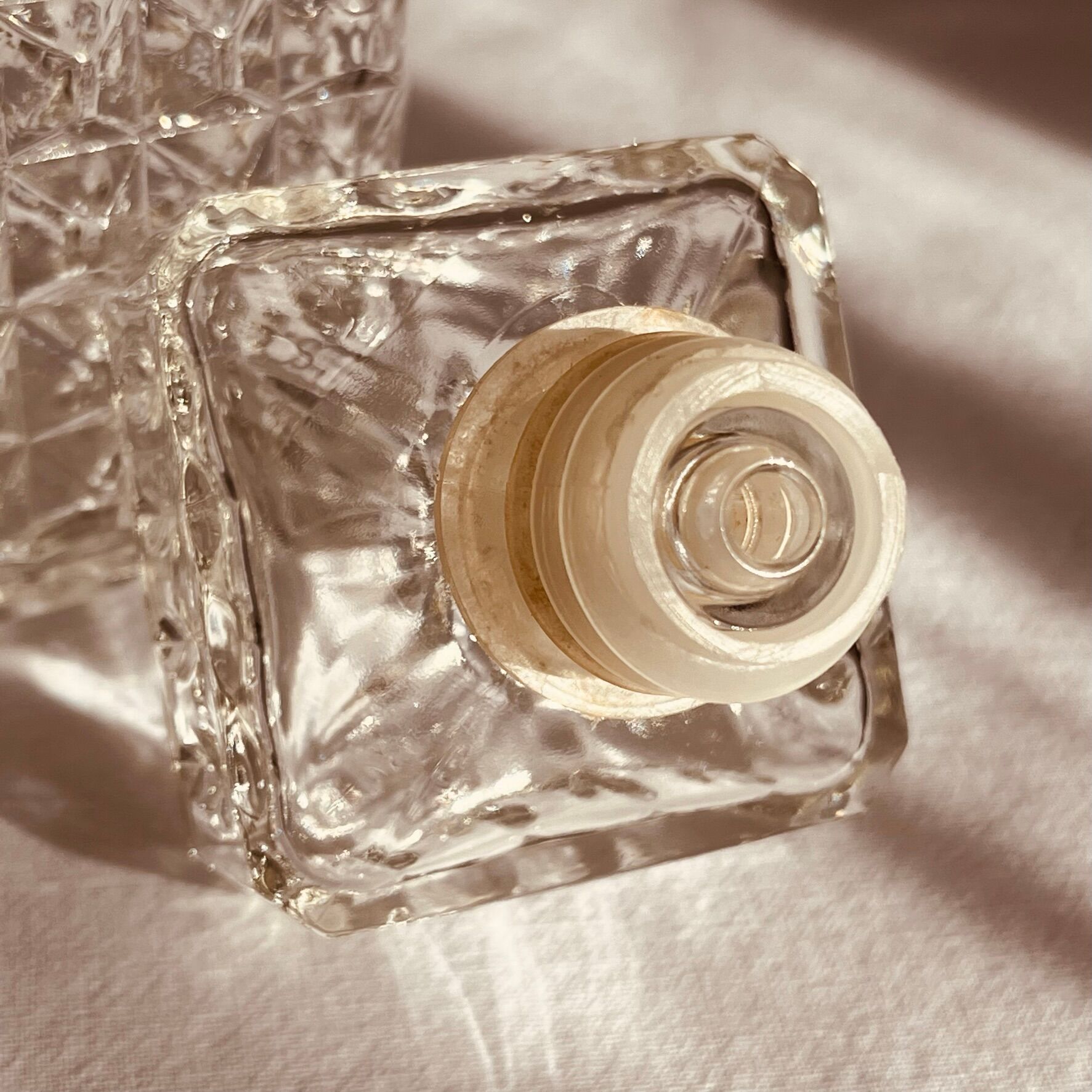 Old bottle of cologne