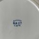Pair of old Boulenger Choisy-le-Roi soup plates – Gallic decor