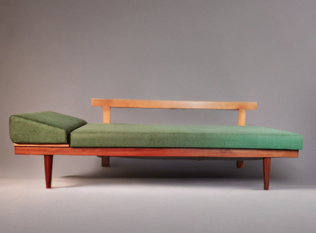 Lettvint model daybed, Vintage Scandinavian 1960s