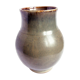 Vase en grès gris vert et bleuté de la poterie Marty en Auvergne