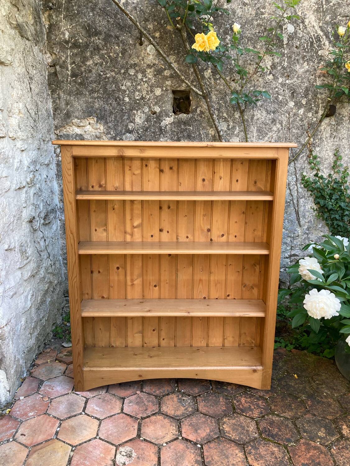 Vintage pine shelf