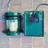 2 exterior wall lights