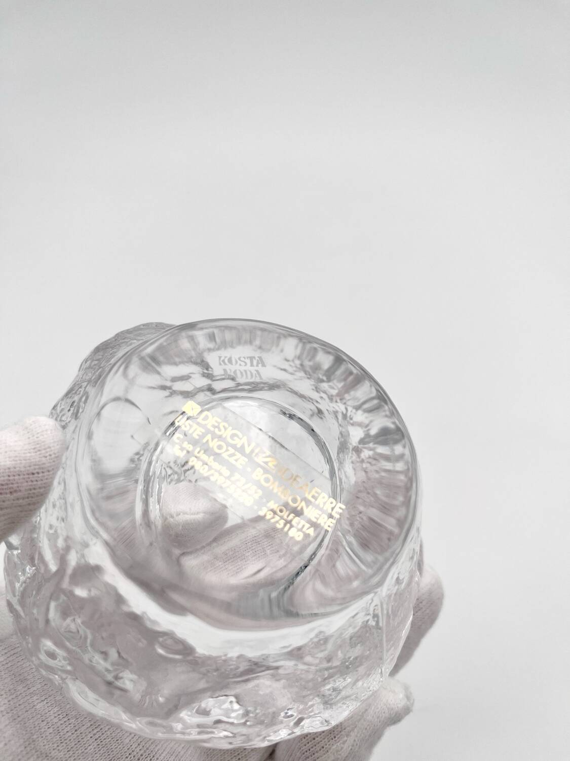 Vintage Kosta Boda Snowball photophore by Ann Wärff