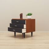 Commode en teck, design danois, années 1970
