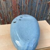 Pique glass flowers, hick double glass paste in the shape of a pebble