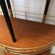 Vintage metal shelf half moon