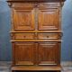 buffet with two richly carved walnut bodies – Renaissance style – 19th century