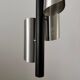Metal ceiling light with 4 heads, 1960s, Germany