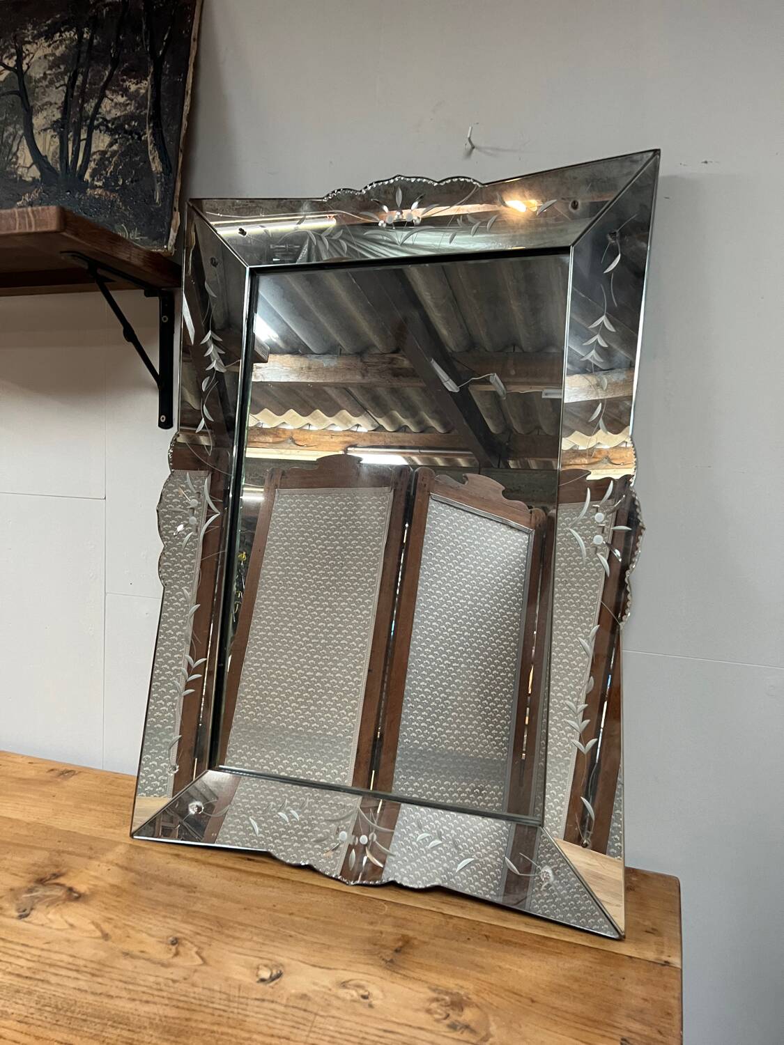 Antique Venetian Mirror