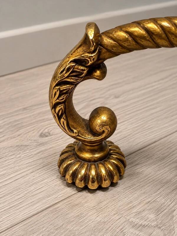 Lampadaire ancien en Bronze doré