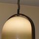 Temde Leuchten pendant lamp lucid and vintage teak