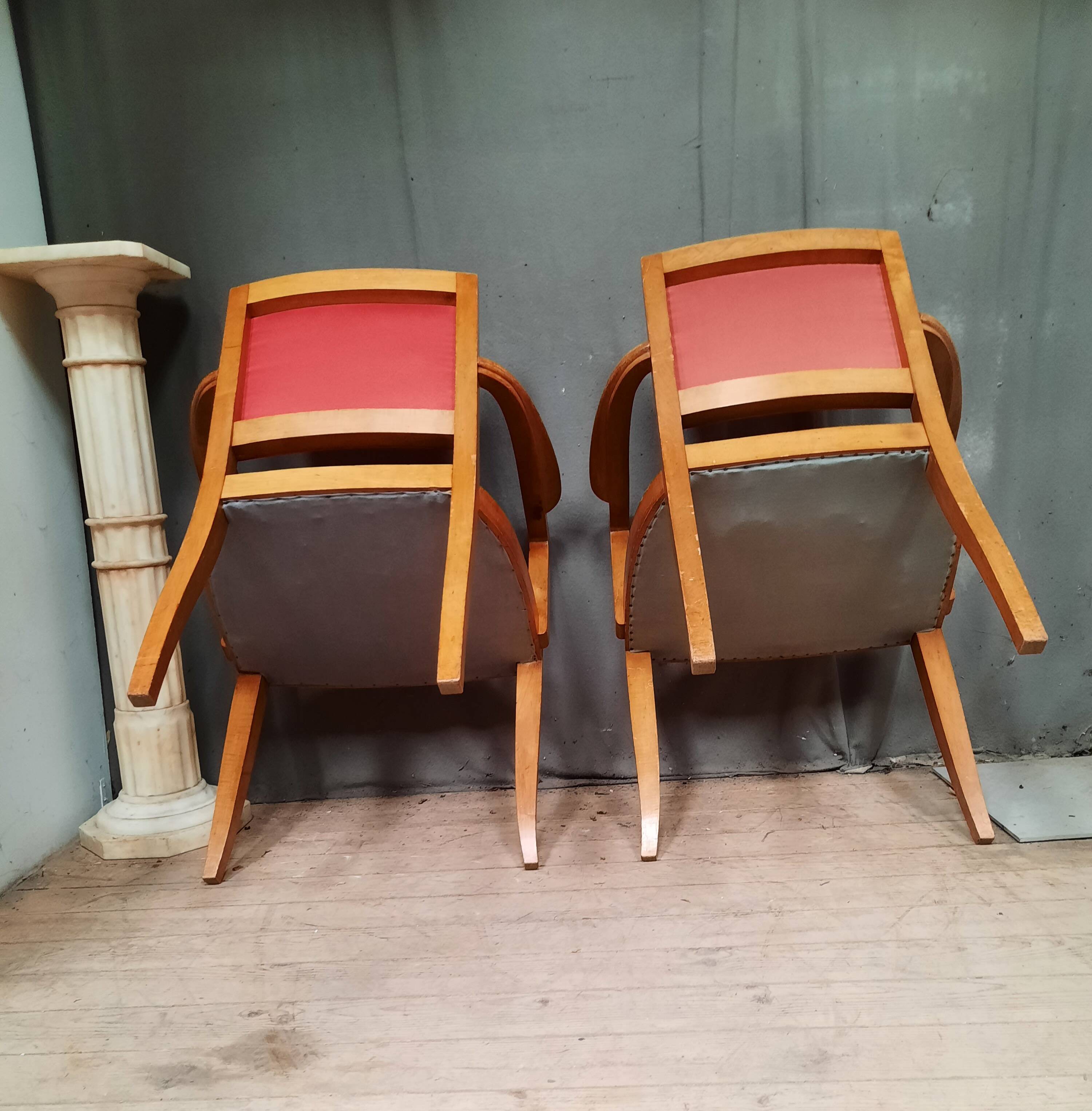 Pair of vintage armchairs