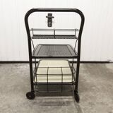 Trolley on wheels 1960 perforated metal