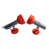 Pair of German wall lights 1970