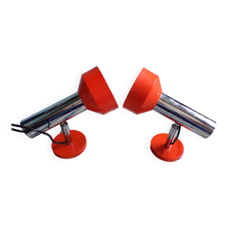 Pair of German wall lights 1970