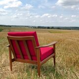 Scandinavian armchair fraska 1960.