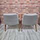 Pair of Restored Mid-Century Armchairs Type 366 by Chierowski - 1960s
