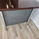 Bureau de direction avec plateau en stratifié palissandre par Mobiltecnica Torino