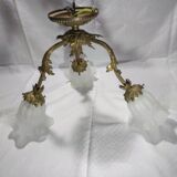 Old art nouveau chandelier
