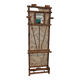 Bamboo wall-mounted locker
