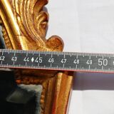 Deknudt, Vintage golden mirror Louis XV style   48x93cm