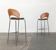 Danish bar stool set Trinidad by Nanna Ditzel for Fredericia, 1990s.