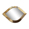 Brass mirror