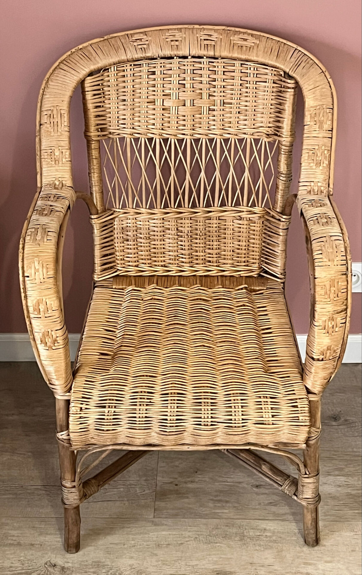 Fauteuil en rotin 