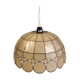 Suspension nacre et laiton 35 cm