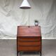 Secrétaire en teck scandinave danois