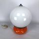 Vintage Italian coloured Murano glass table lamp by Mazzega