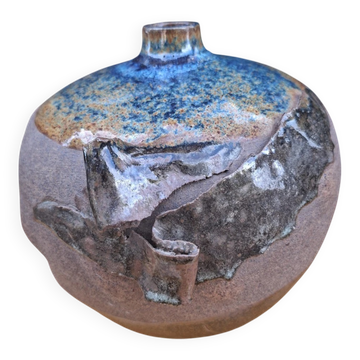 Michel Wojtowicz Ceramic Lamp Base Unique Piece Falck Era