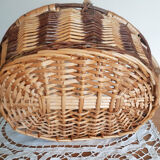 Panier ovale en rotin