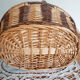 Oval rattan basket