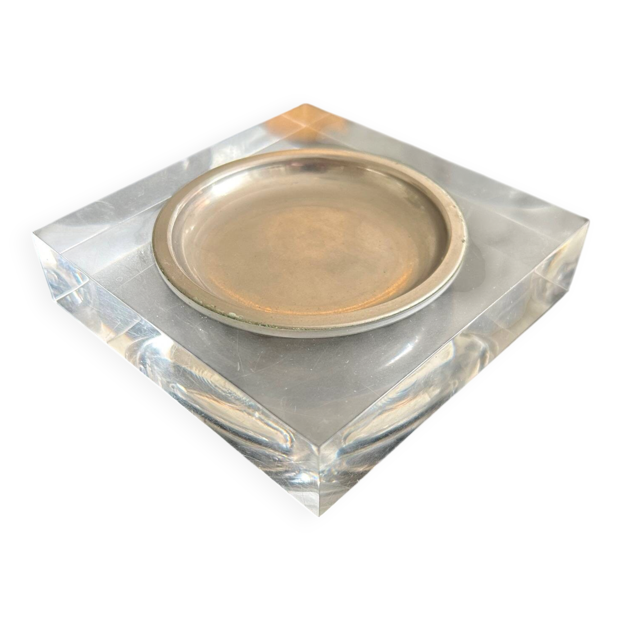 Plexiglass pocket emptier 1970